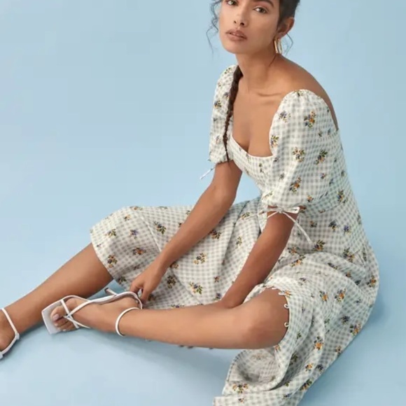 Reformation Melony Dress Al Fresco - Picture 2 of 10